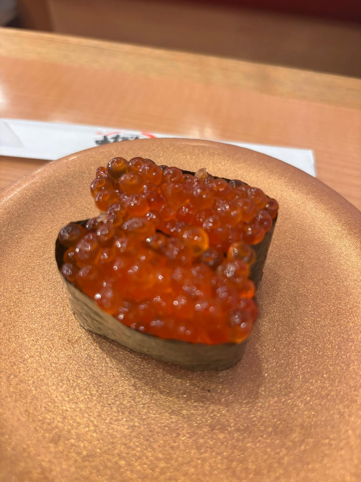 いくら、2回おかわりしました。