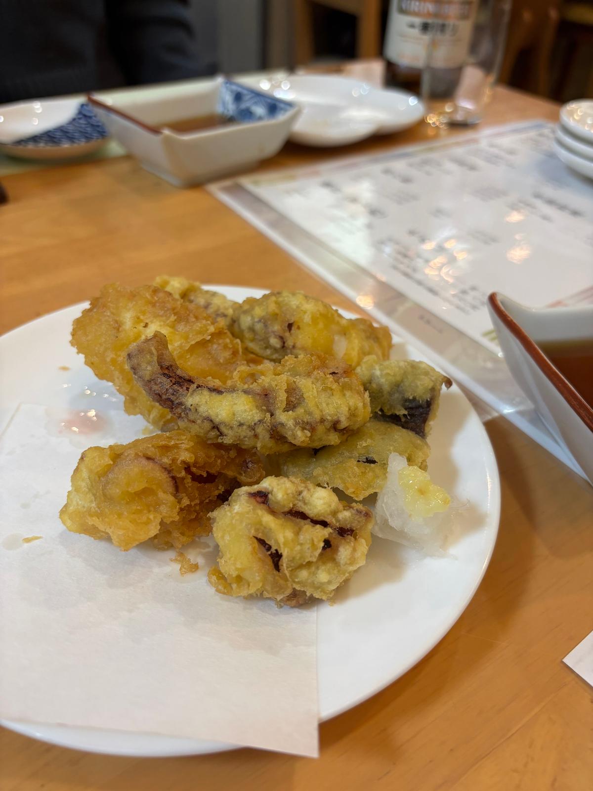 タコの天ぷら