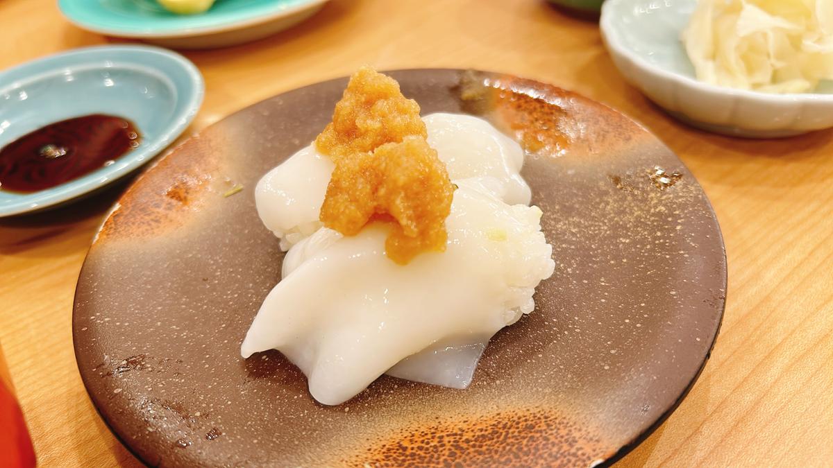 いかはおろしポン酢で