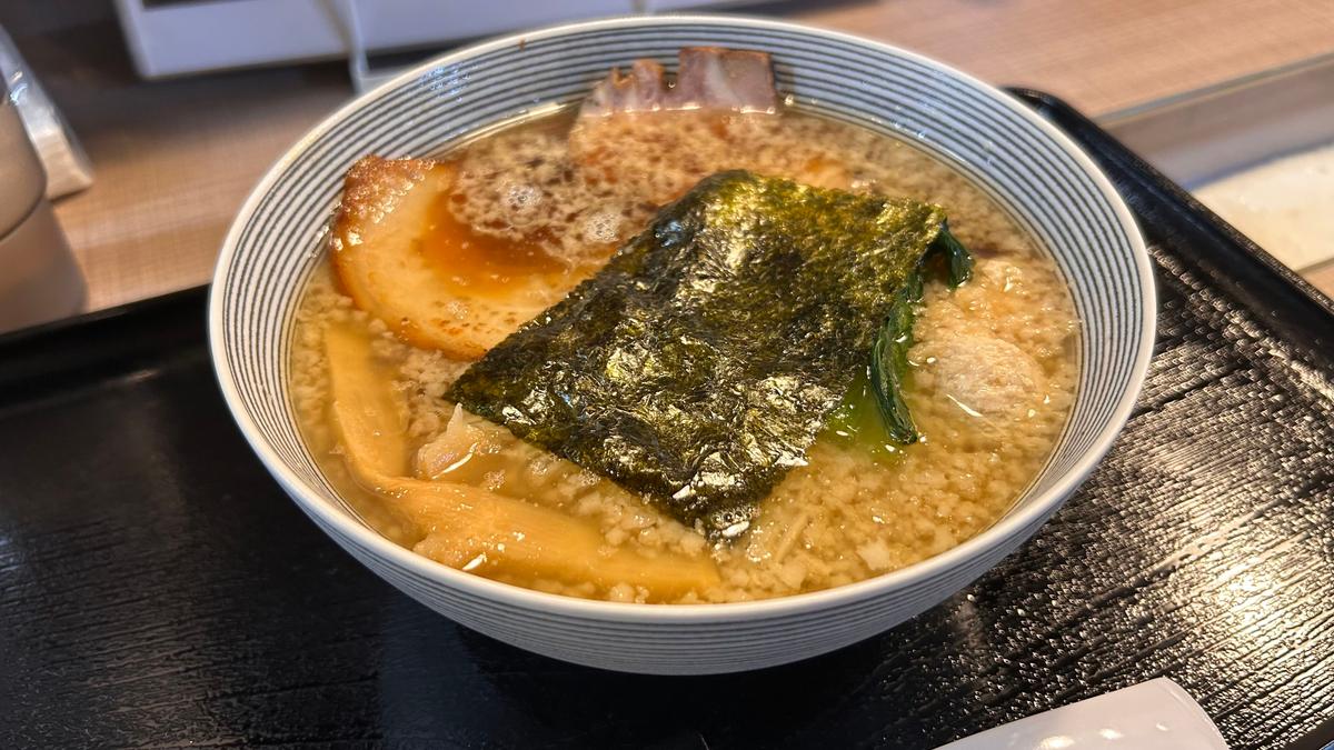 芸術品かのようなラーメン🍜