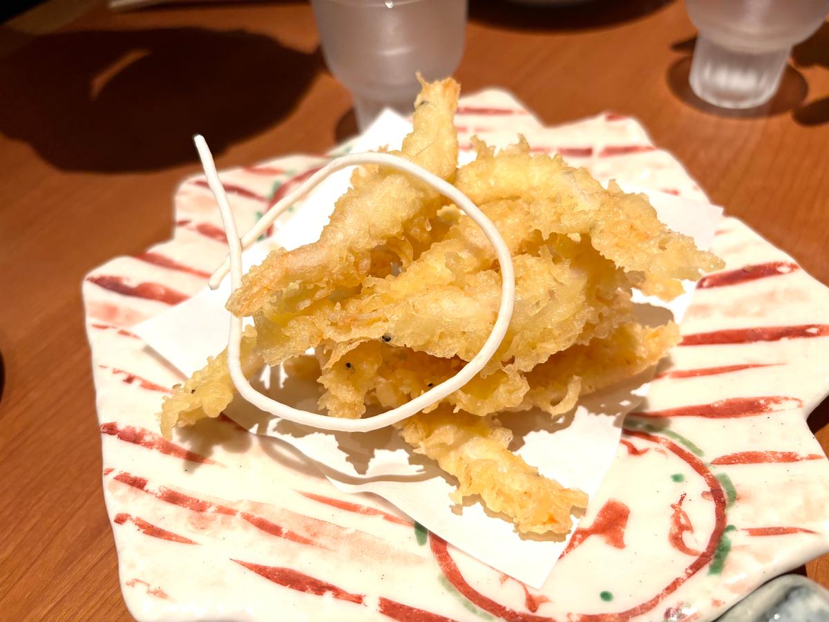 白えびの唐揚げ ¥780
