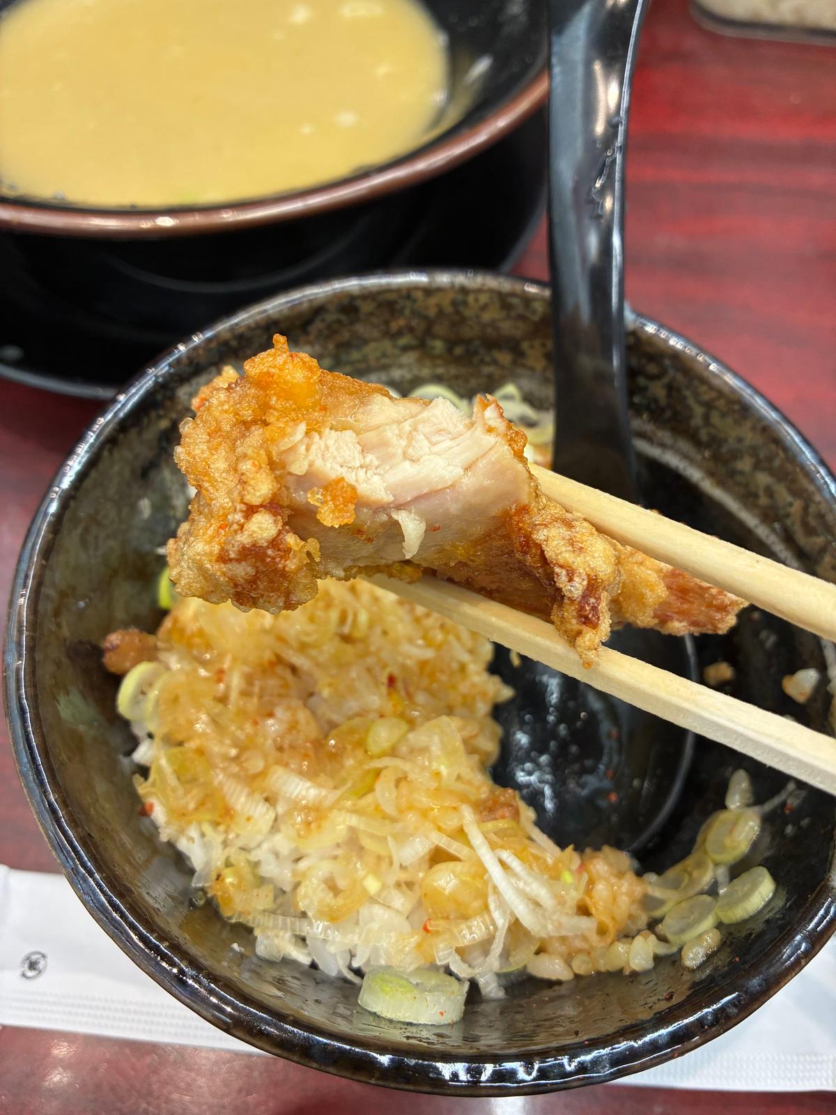 貰った唐揚げ