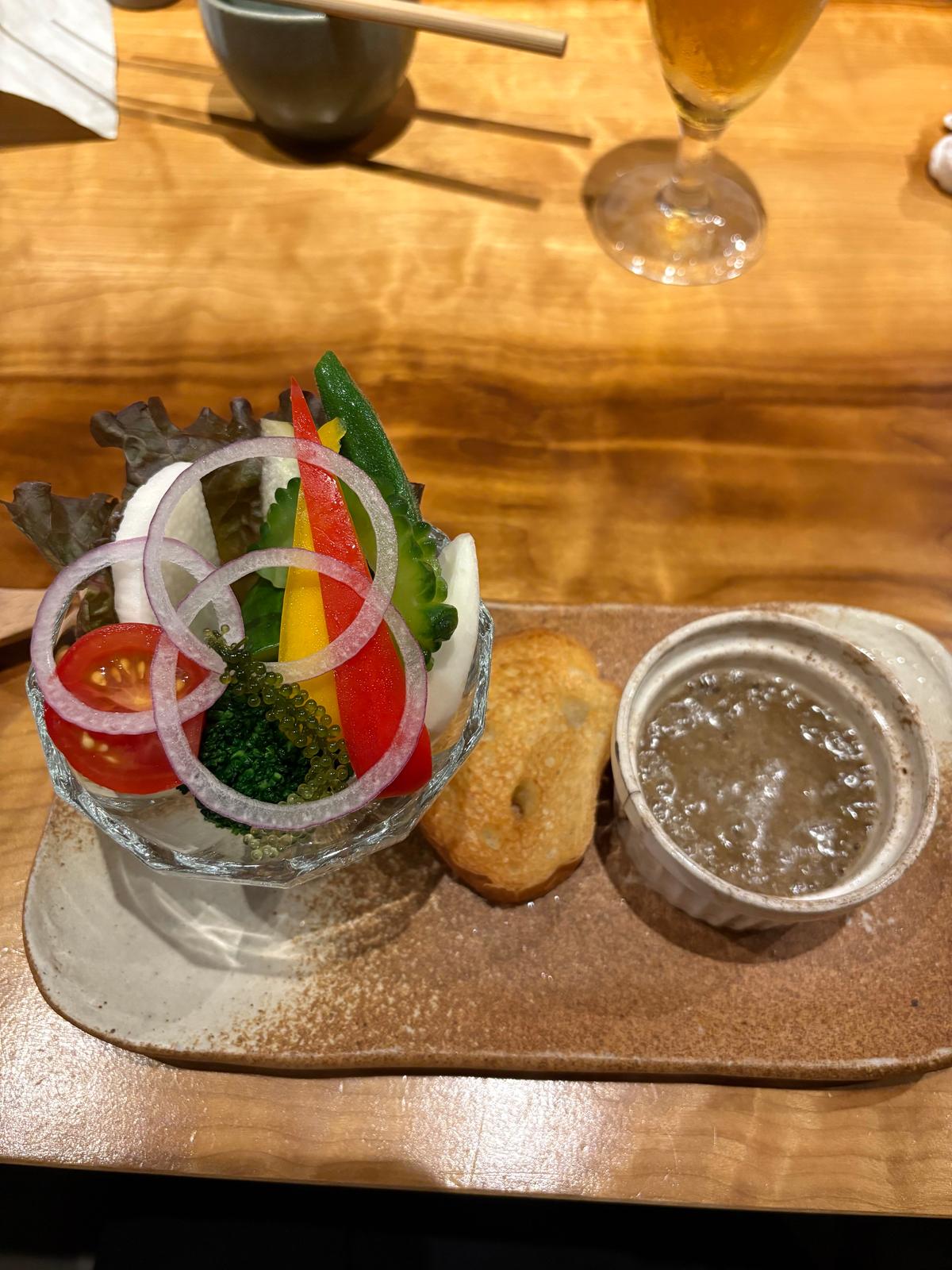 バーニャカウダ美味しいです