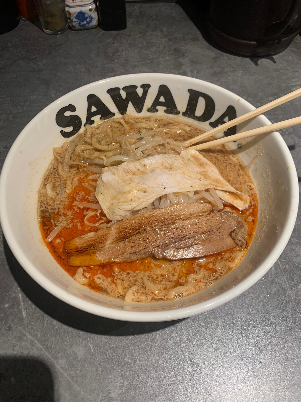 写真撮り忘れかけて食事中になってます💦