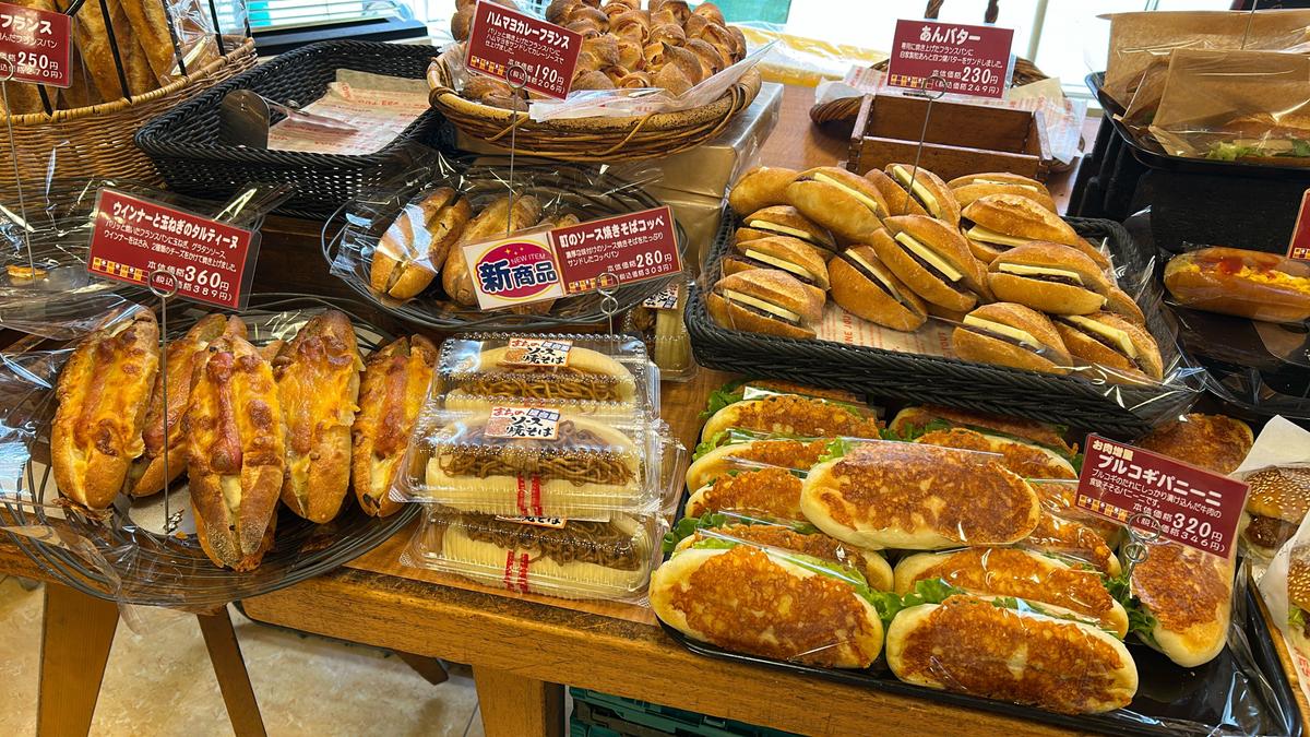 店内ラインナップ①