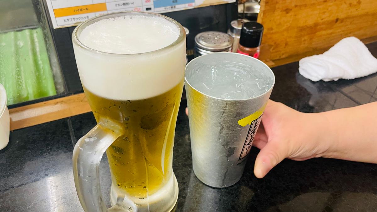 乾杯するしかない