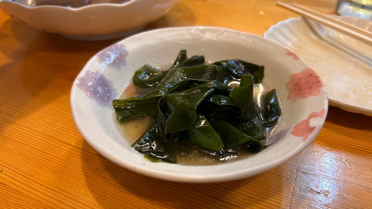 わかめのおでんはかなりのおすすめ♪