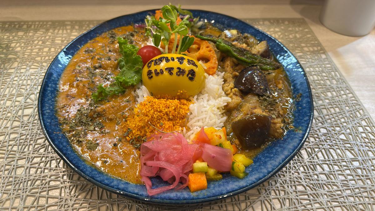 あいがけカレー✨
