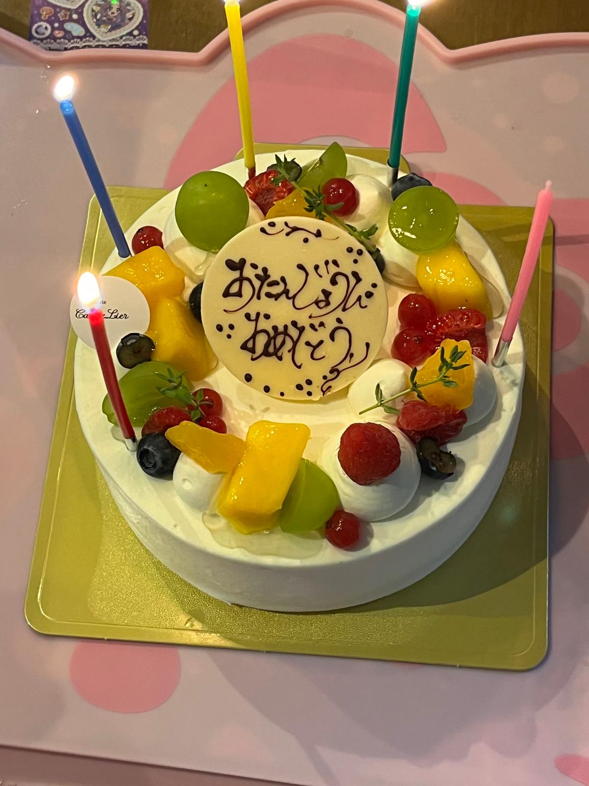 バースデーケーキ