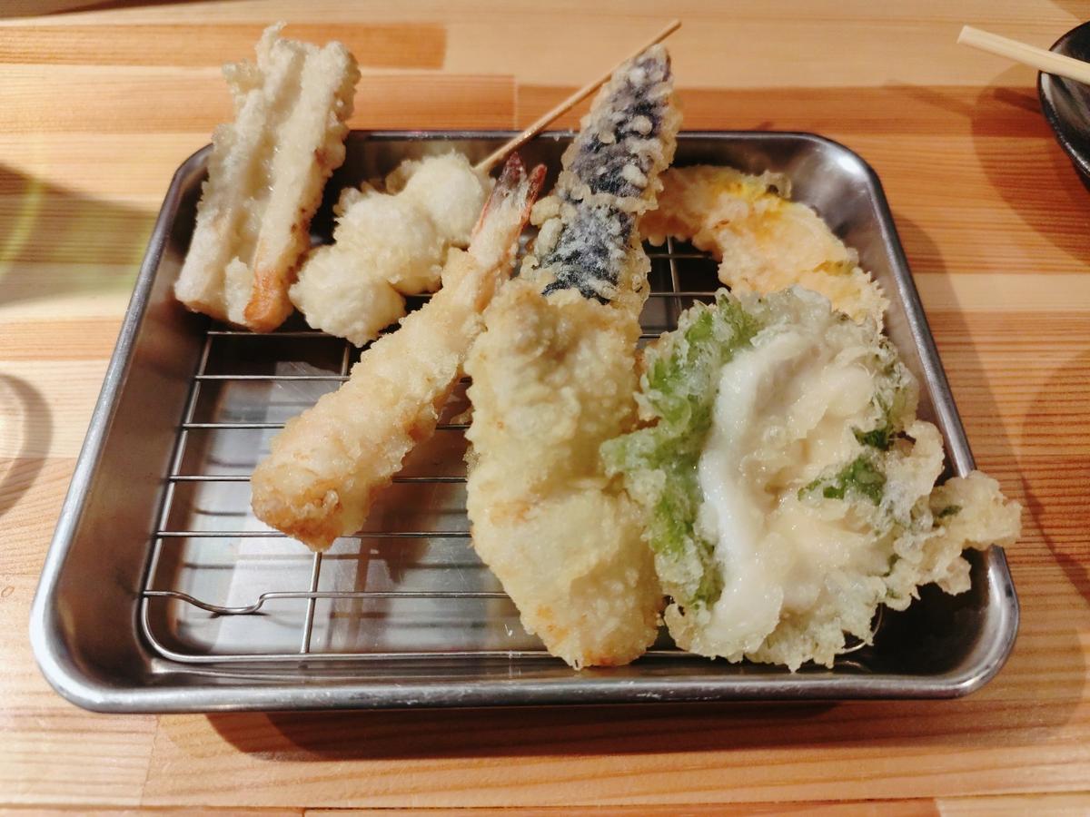 天ぷら盛り合わせ