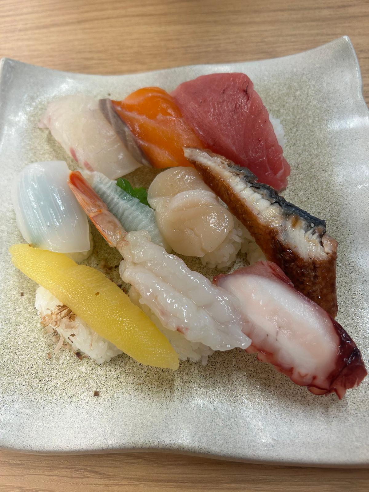 にぎり盛り合わせ喜