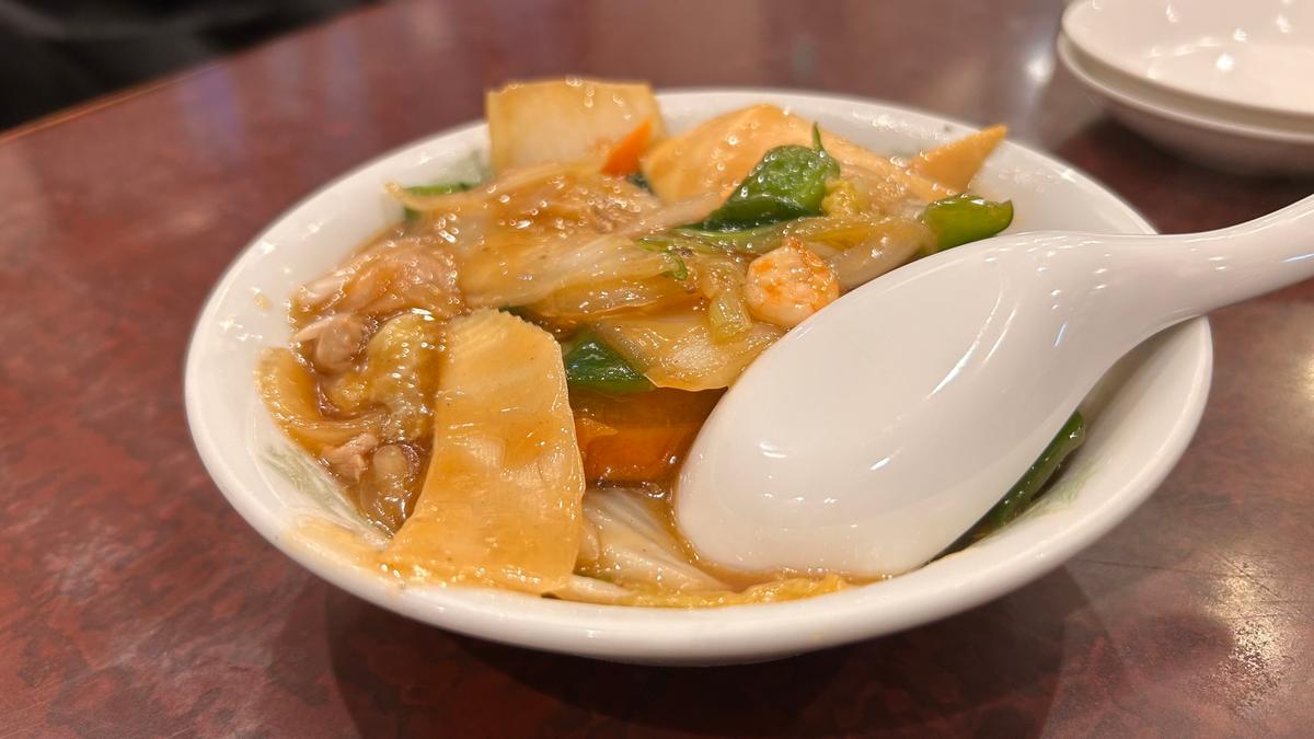八宝菜も熱々で美味しかった~☺