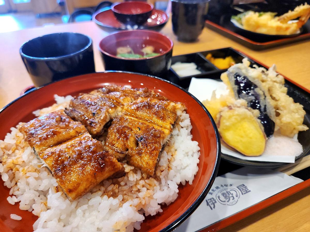 うな天定食
