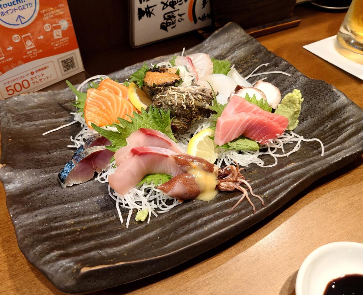 お刺身2人前
