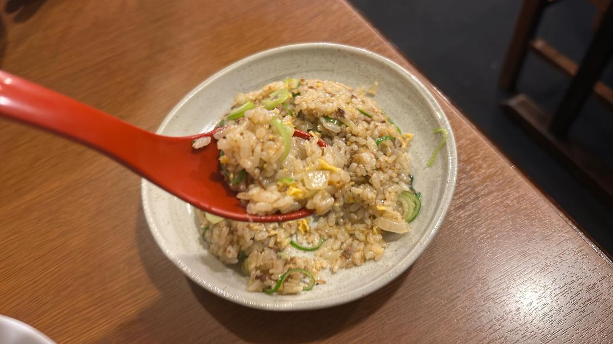セットの半チャーハン