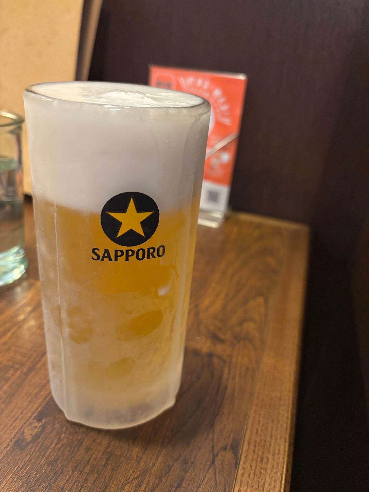 キンキンビール