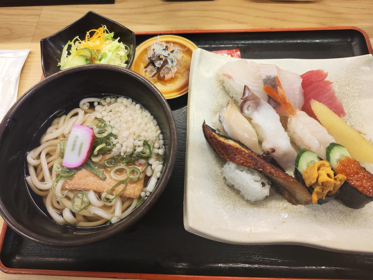 上にぎりランチ