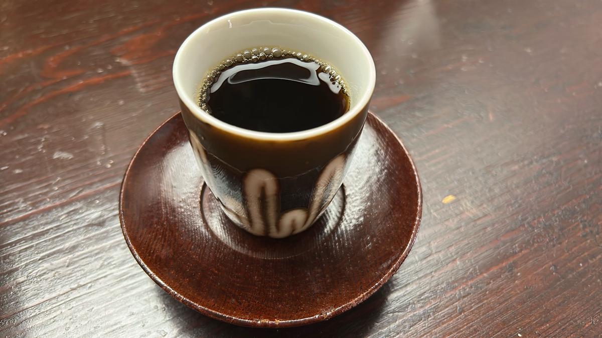 食後には珈琲か紅茶が付いてます