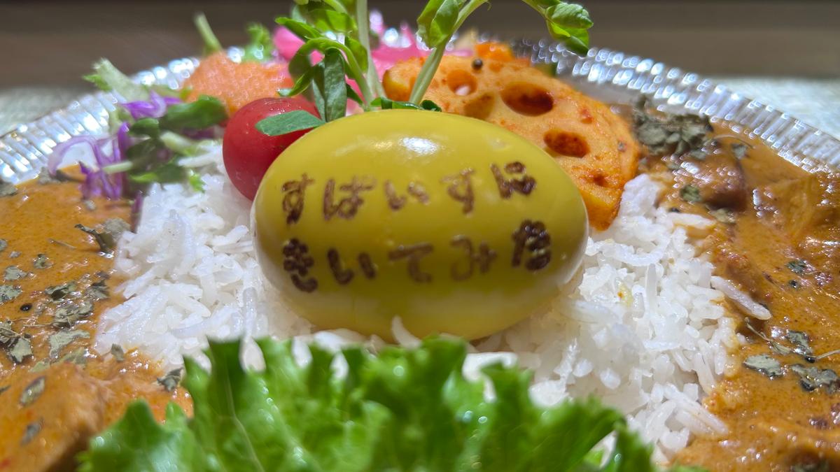 店名の入ったタマゴが愛おしい♪