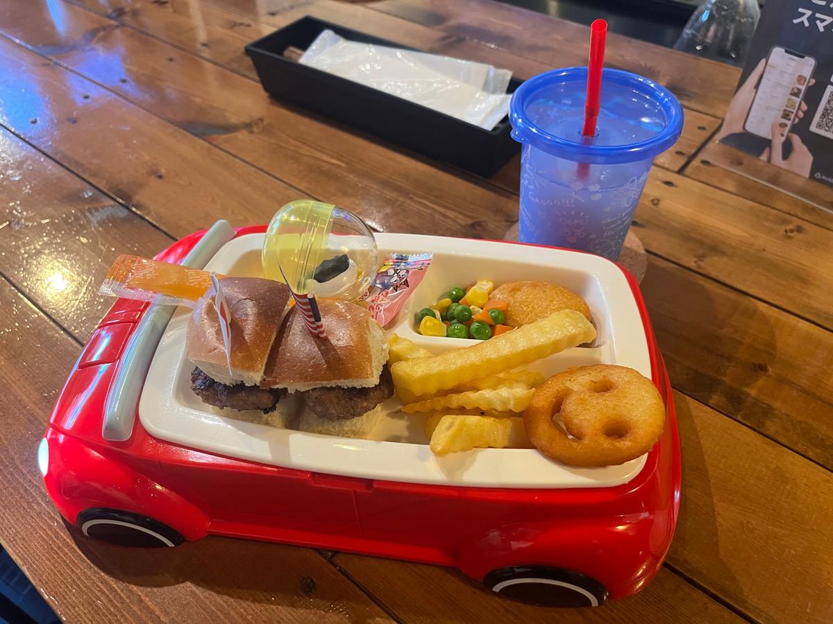 キッズバーガープレート