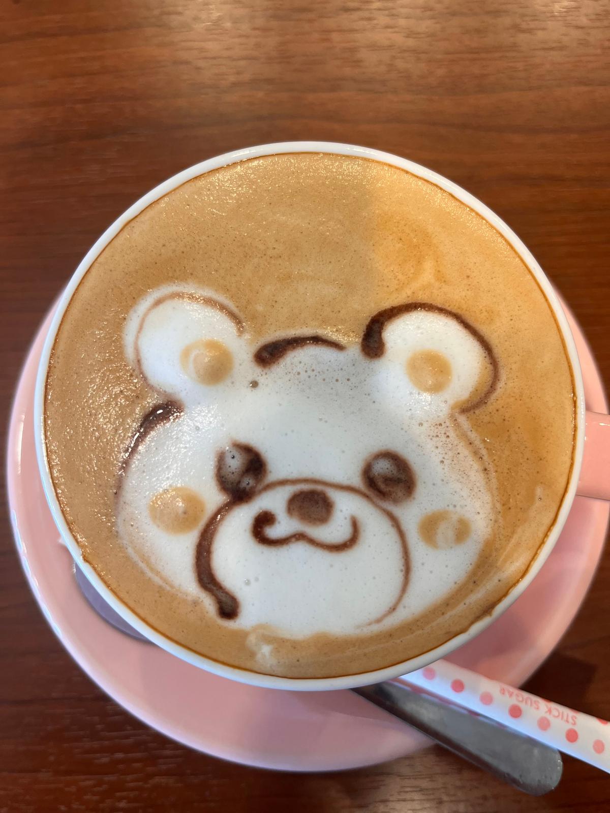 ホットラテ☕︎