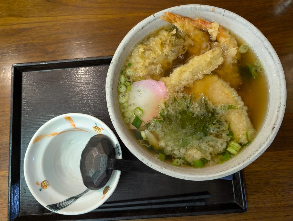 天ぷらうどん