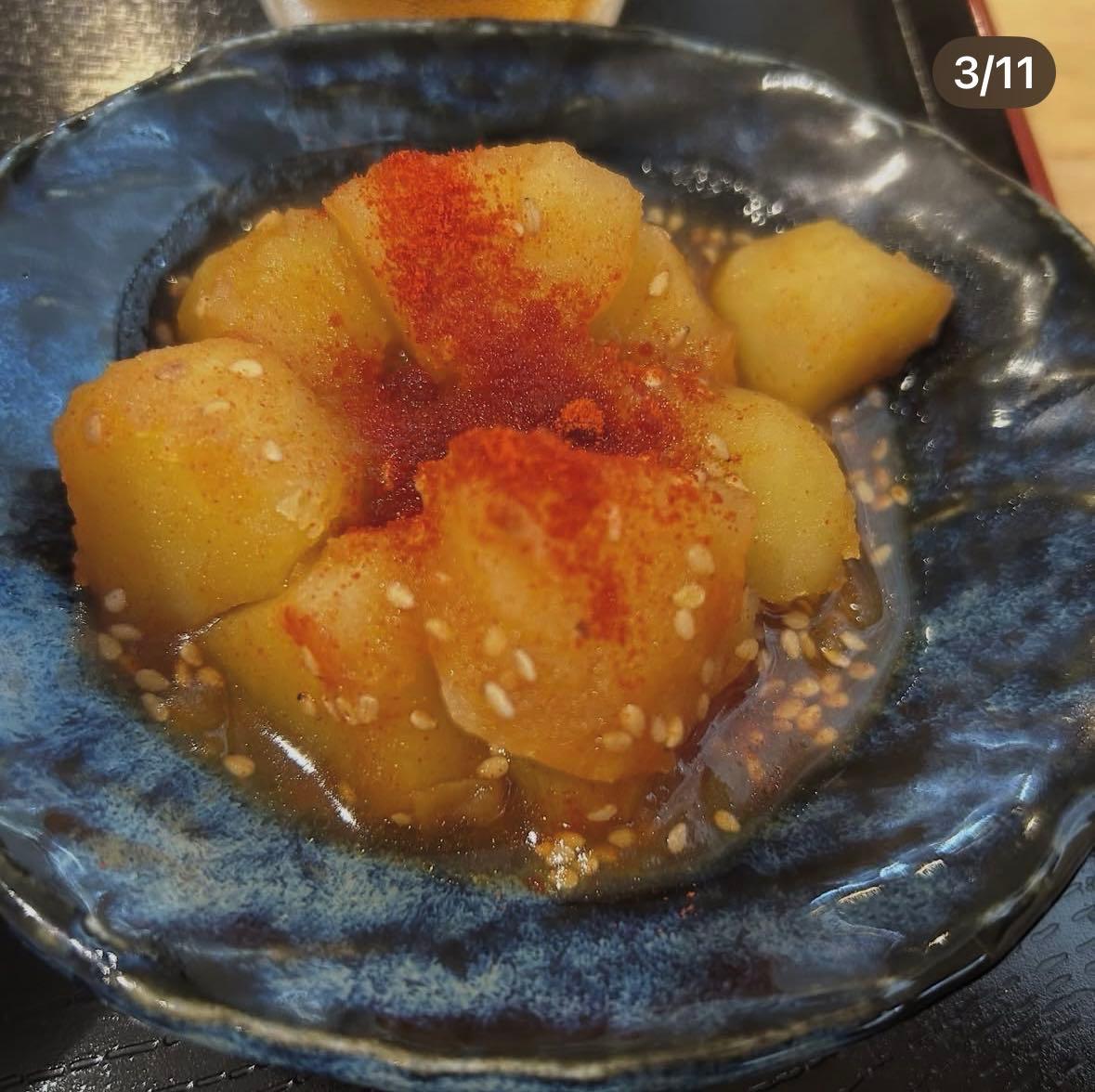 ジャガイモの甘辛煮