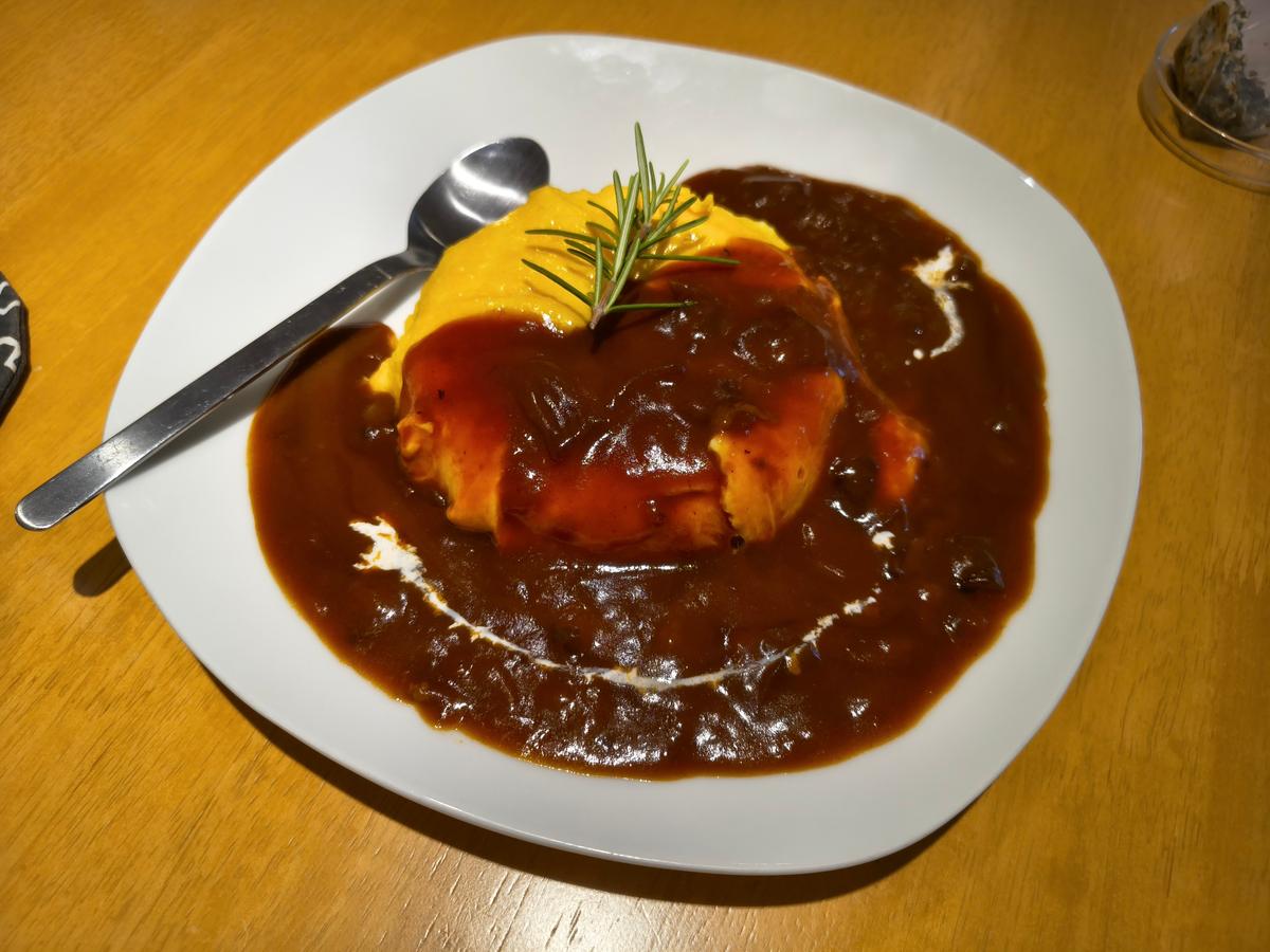 ハヤシソース♡ケチャップライス