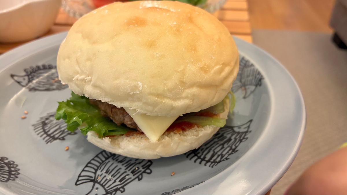 白パンはフワフワ