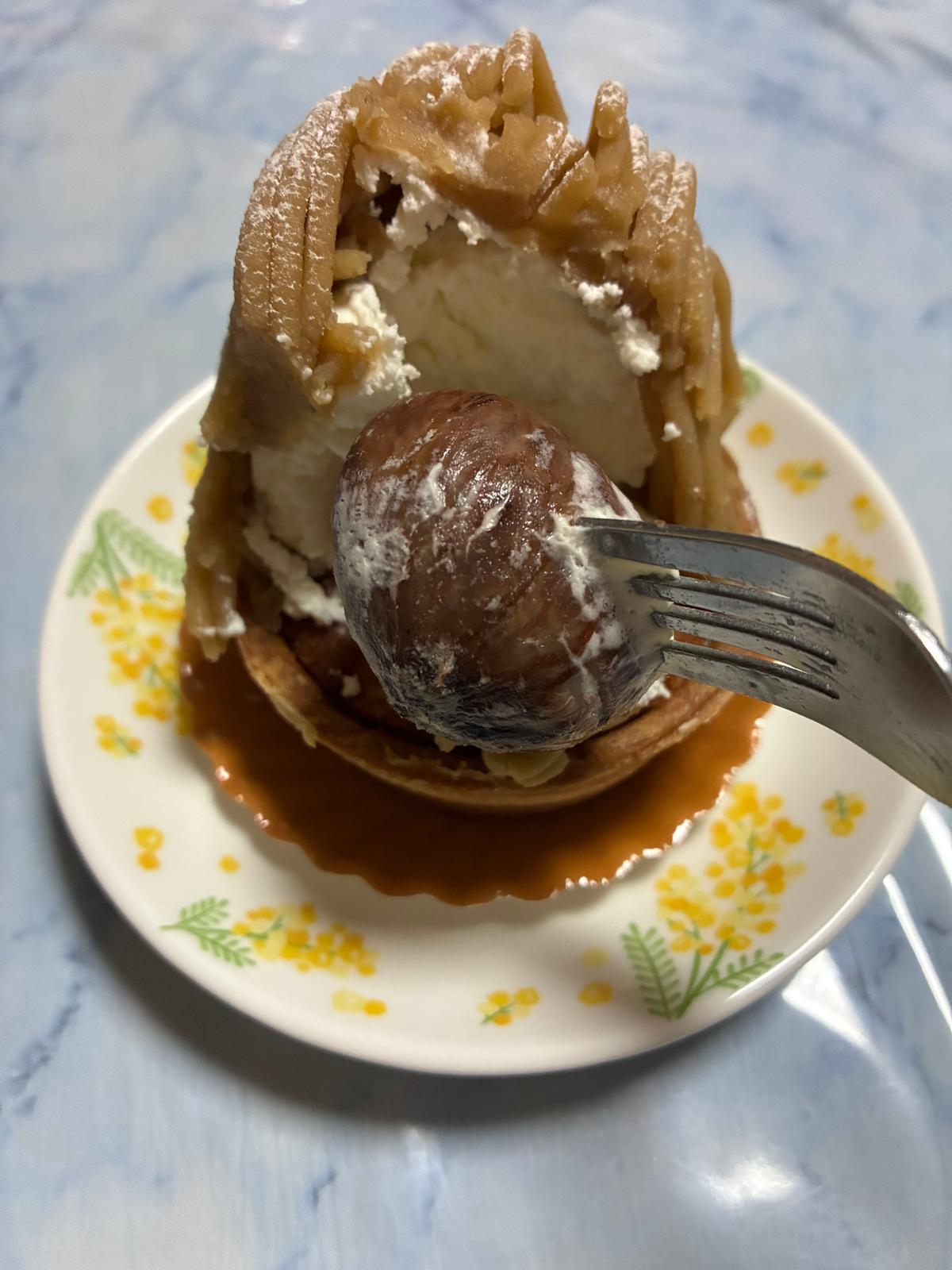 3/2は栗なんじゃと思うぐらい大きい栗入り