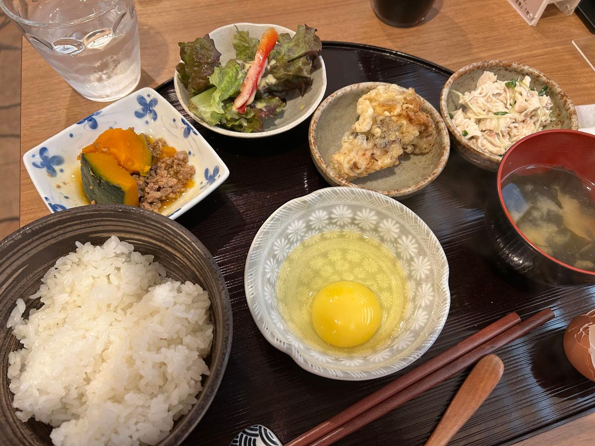バランスのいいランチ