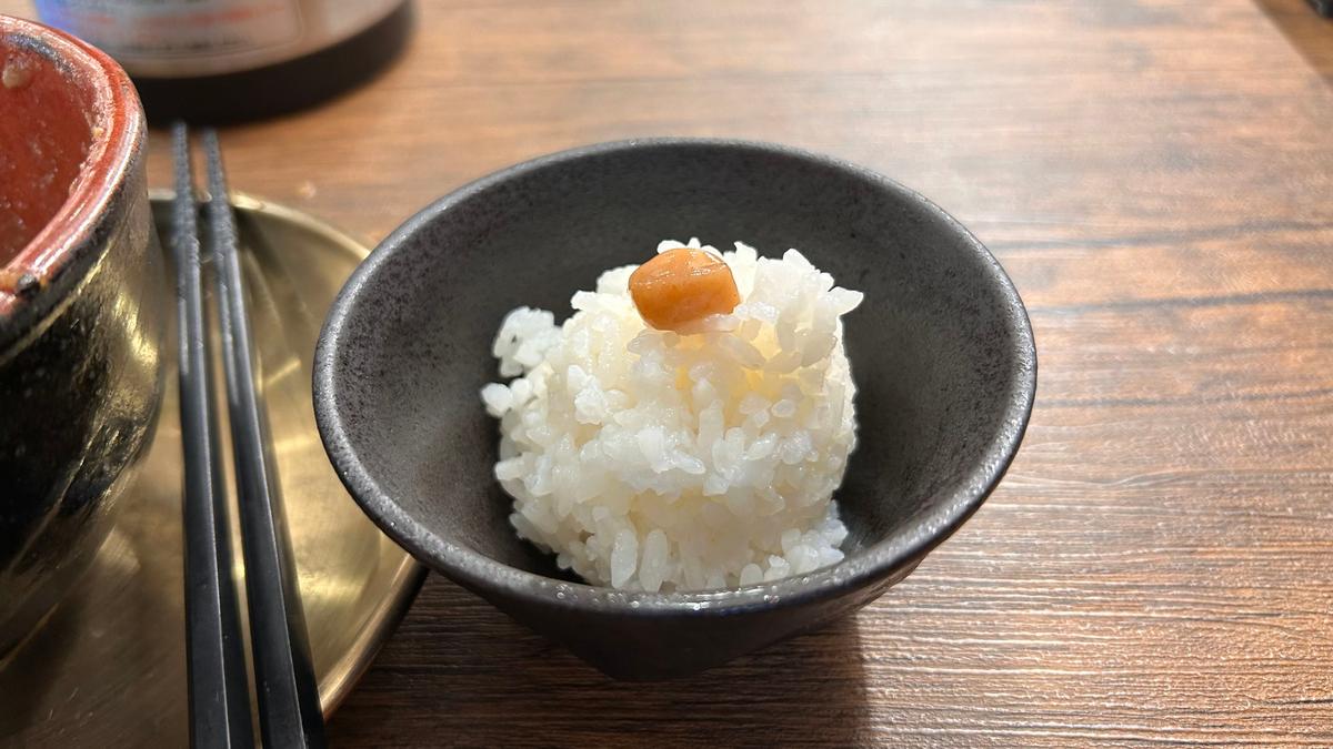 締めに出てくる出汁めしも美味しかった!!