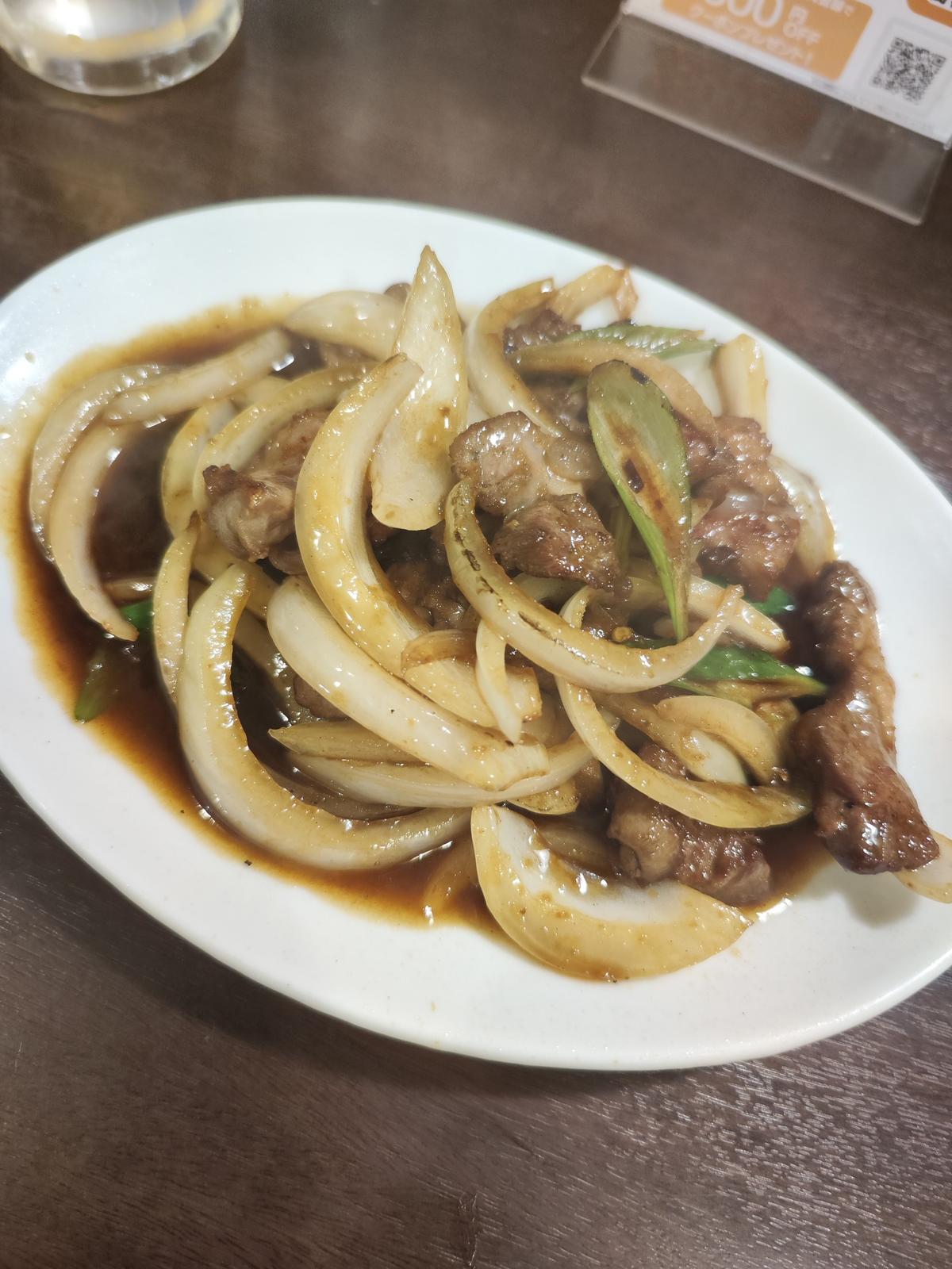 爆羊肉(ジンギスカン)
