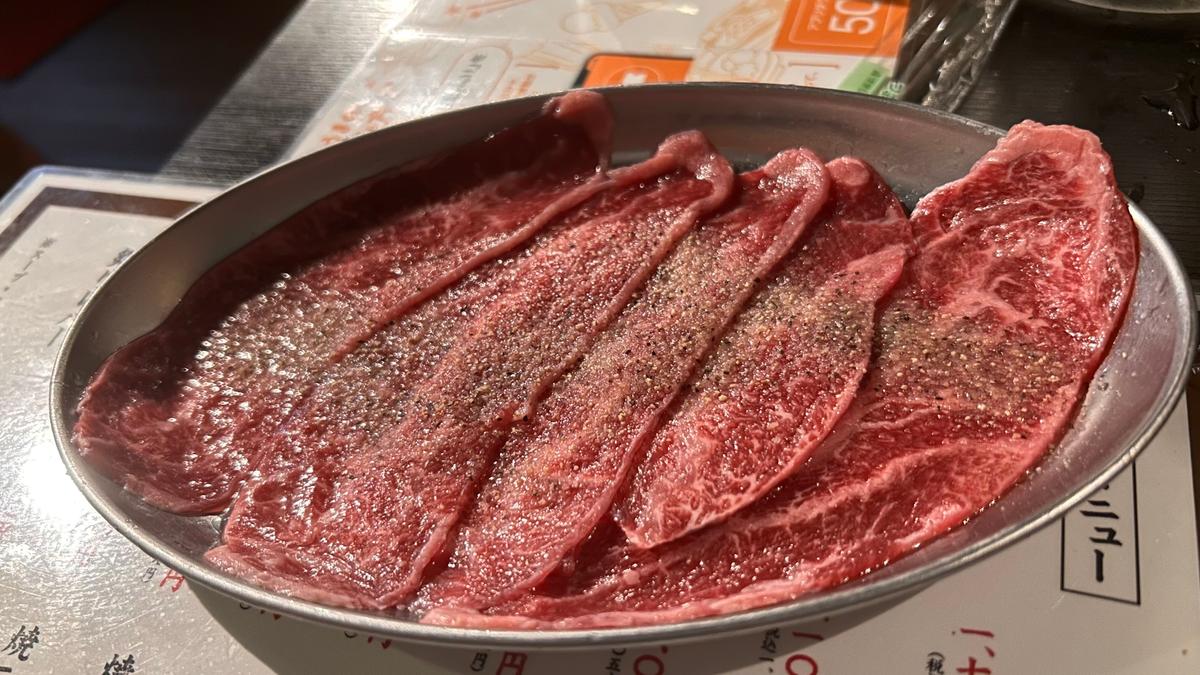片面焼きで味わえるツラミ🍖