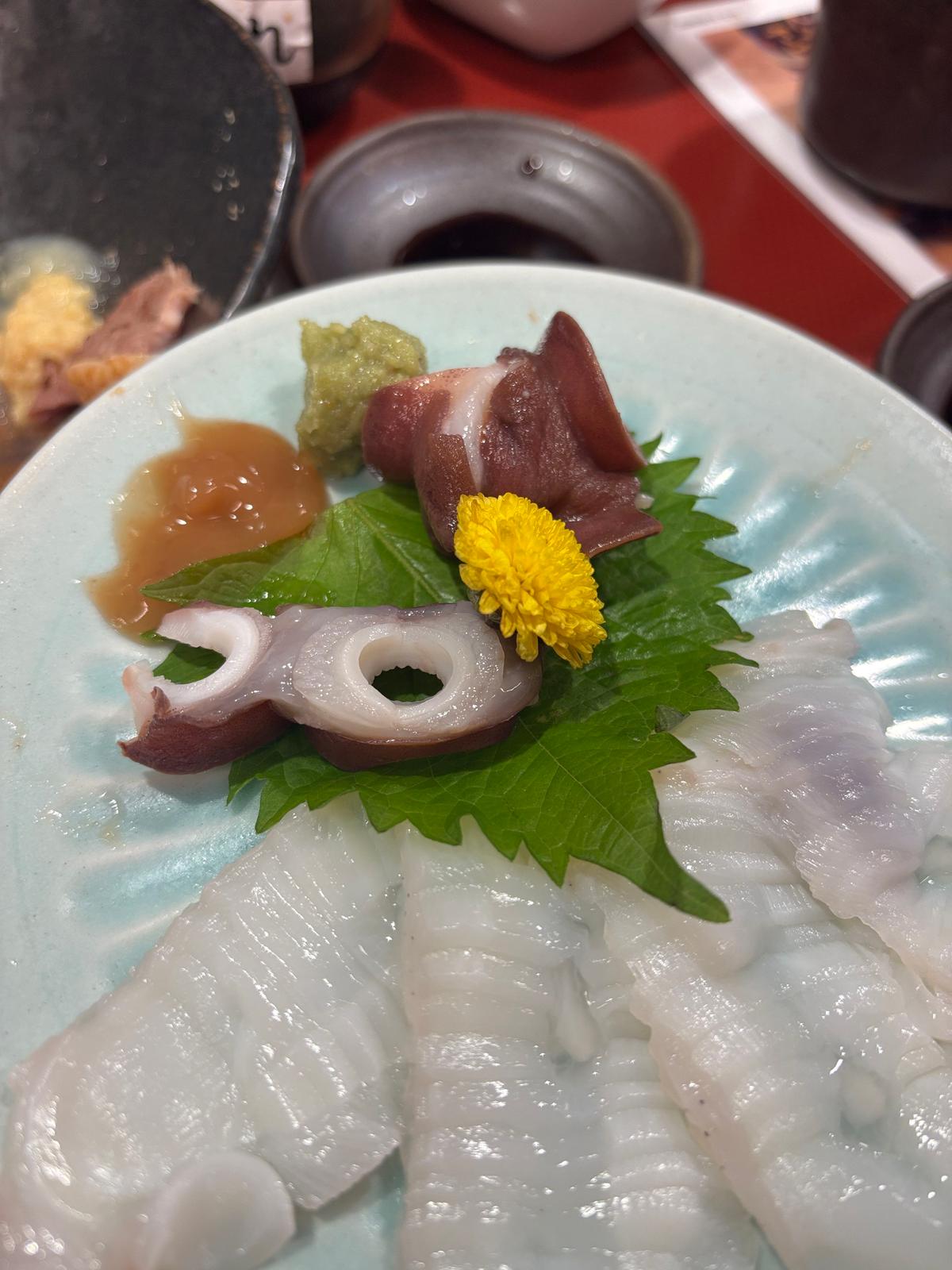 水たこの刺身