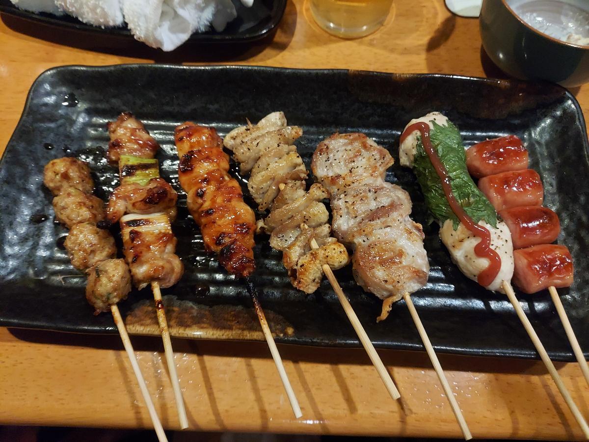 やきとり盛り合わせ