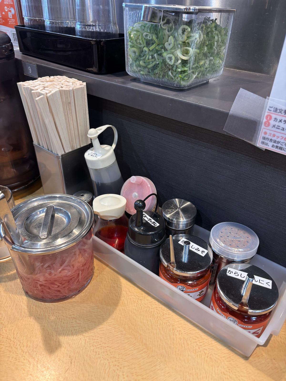 とても清潔な店内でした