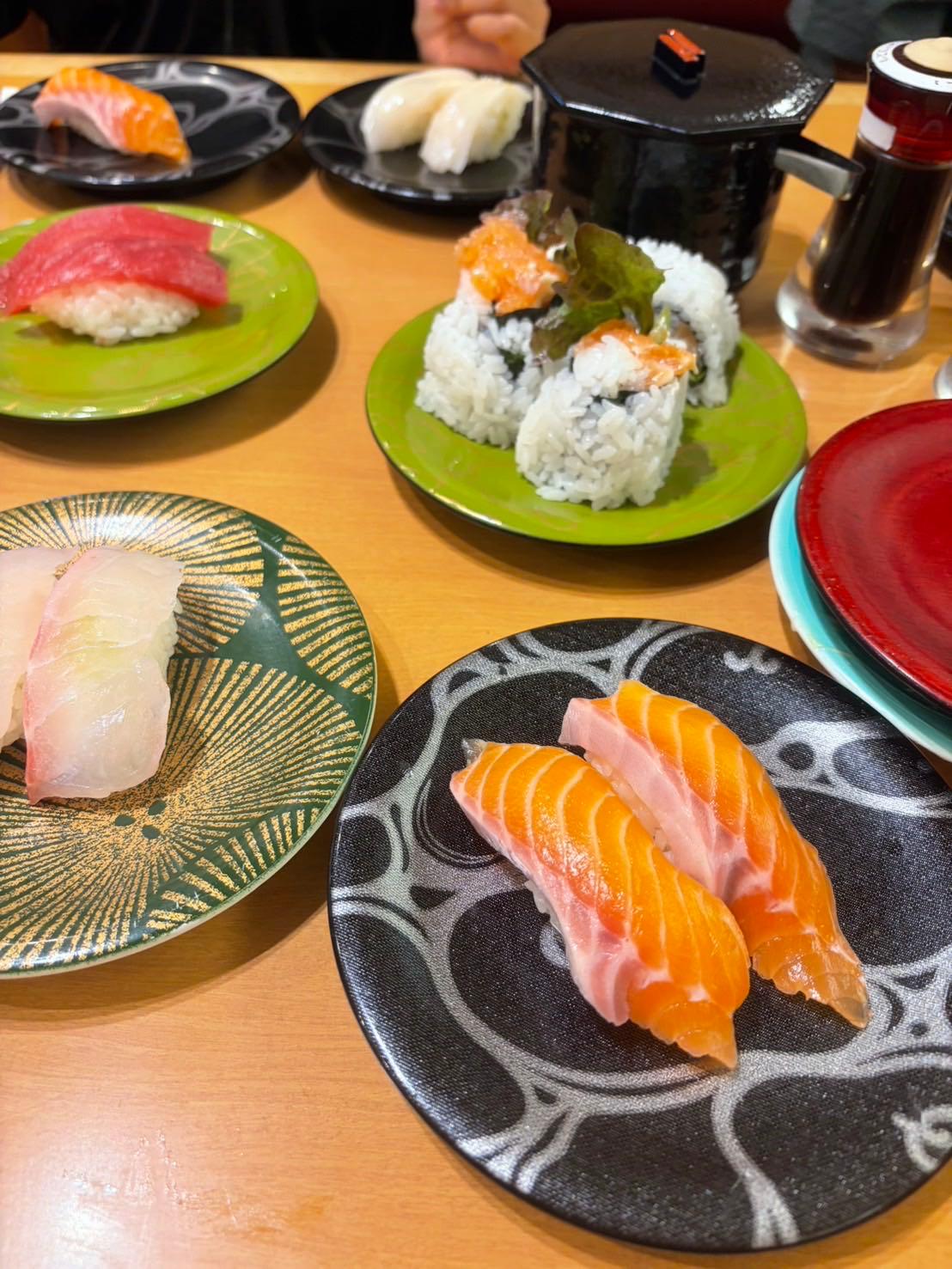 おすすめは、サーモン!