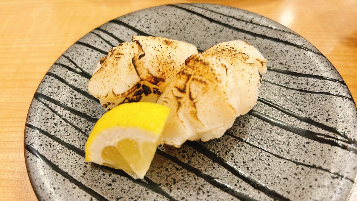 炙りほたて