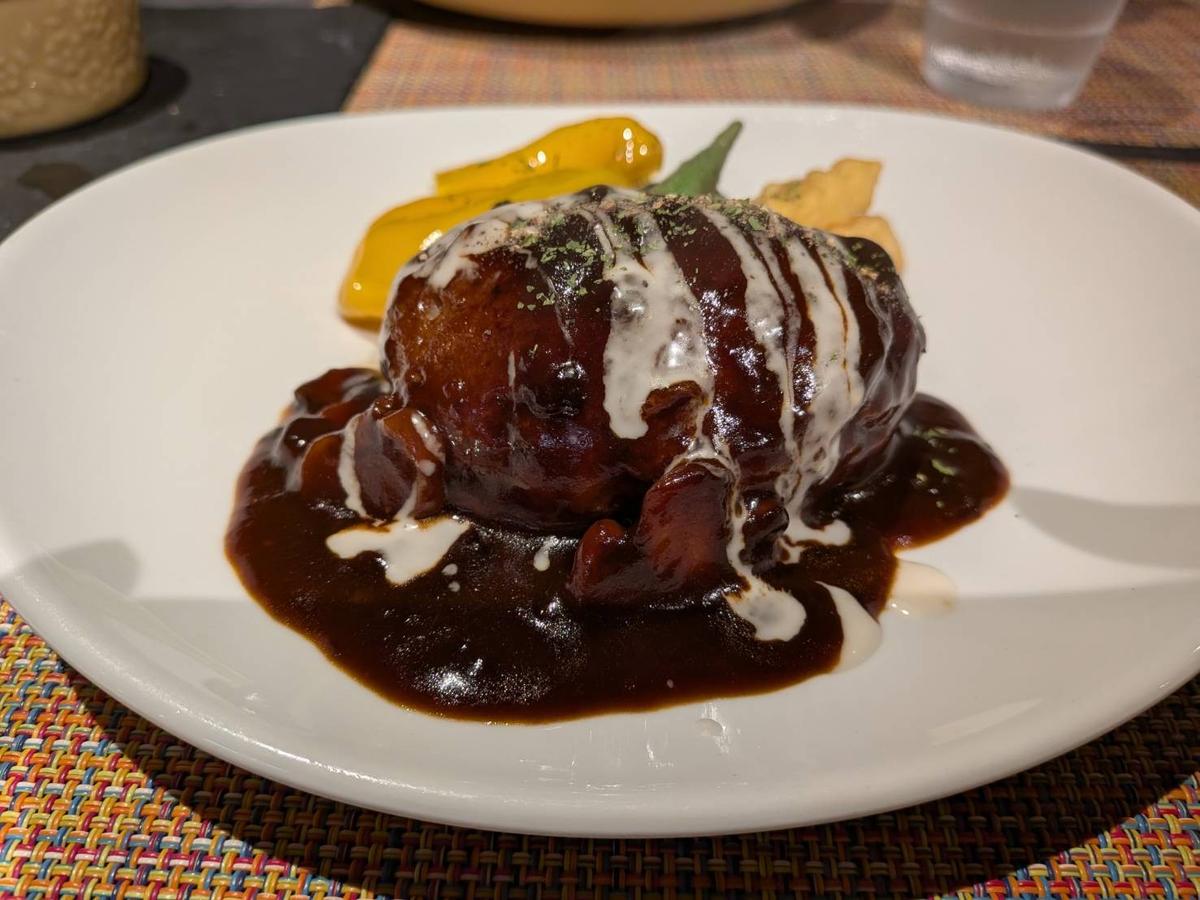 特製ハンバーグステーキ🩷幸せ