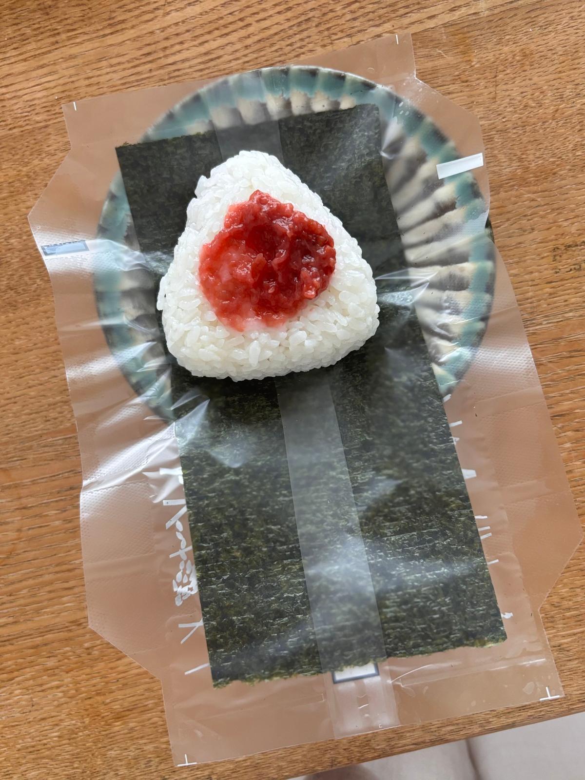 海苔をセットして…楽しい作業です