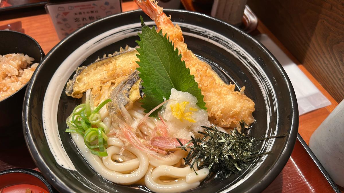 天ぷらはサックサク